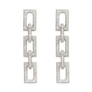 Flat Block Earrings