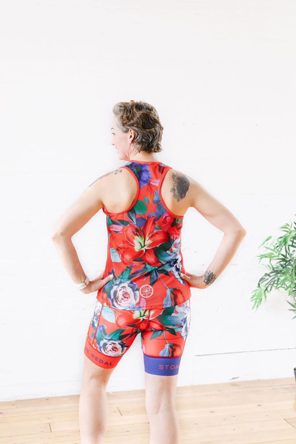 'Forget me not' Racerback Singlet