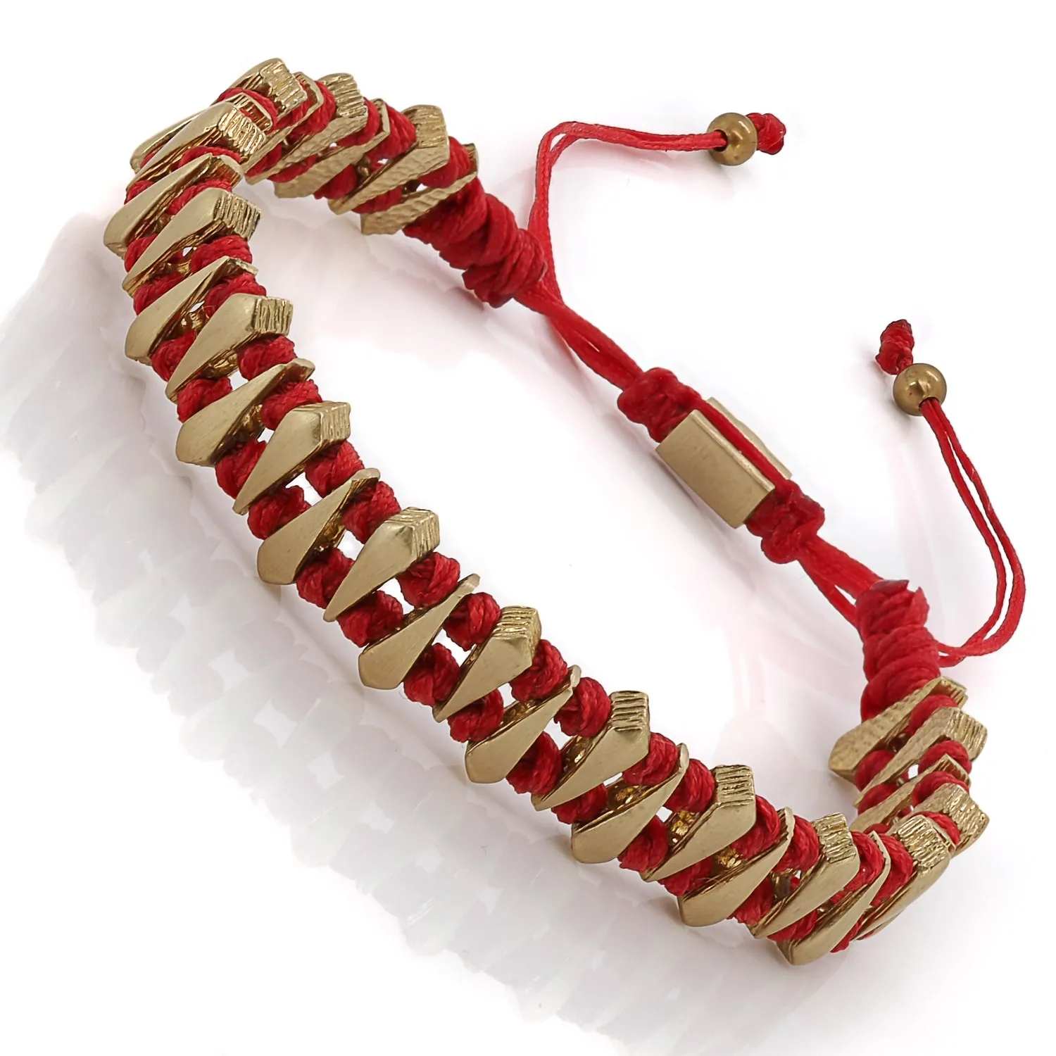 Fortune Red Woven Unisex Bracelet