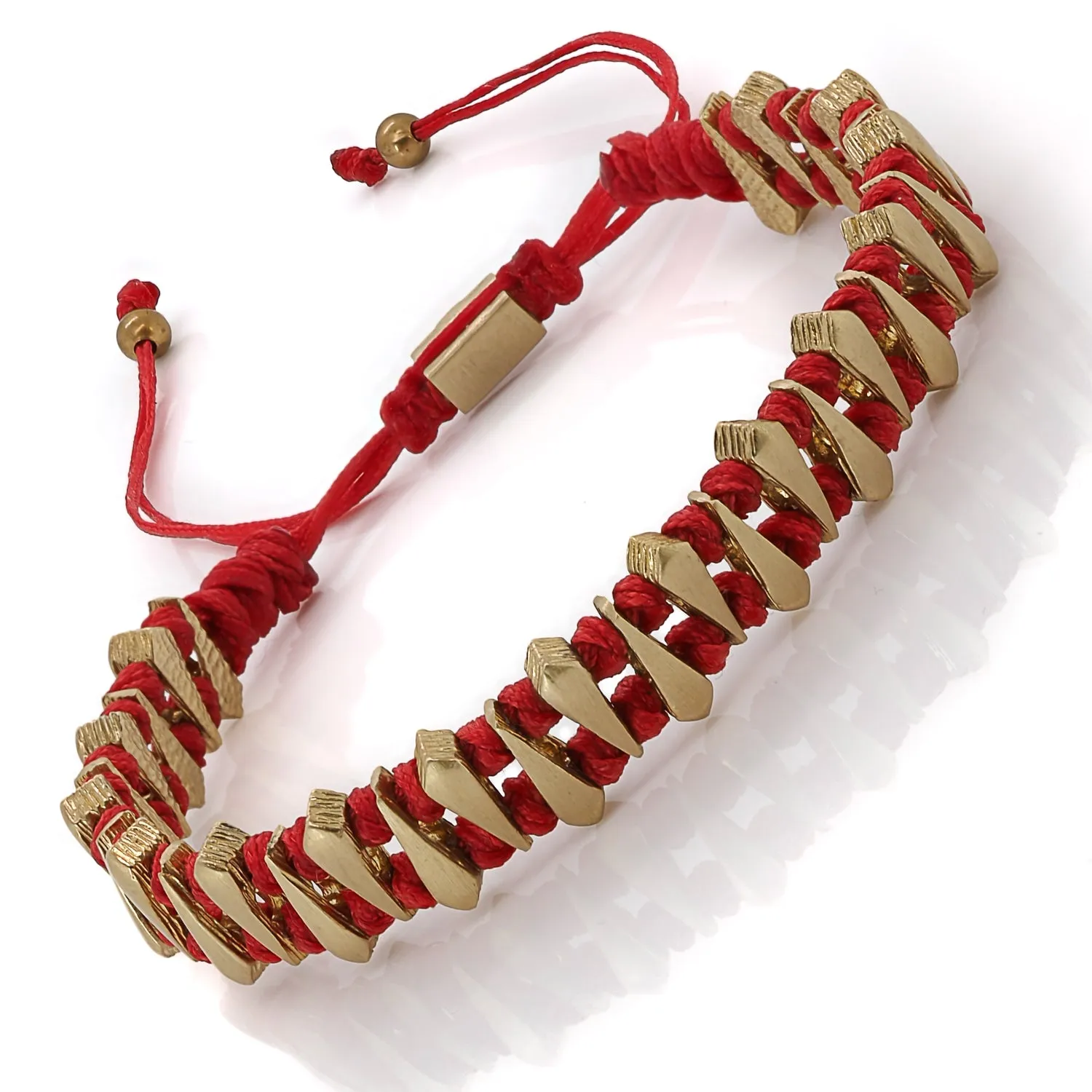 Fortune Red Woven Unisex Bracelet