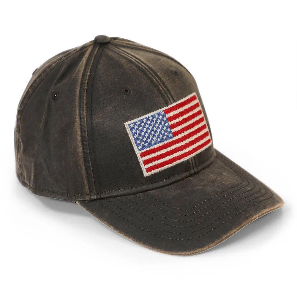 Full Color Flag Waxed Hat