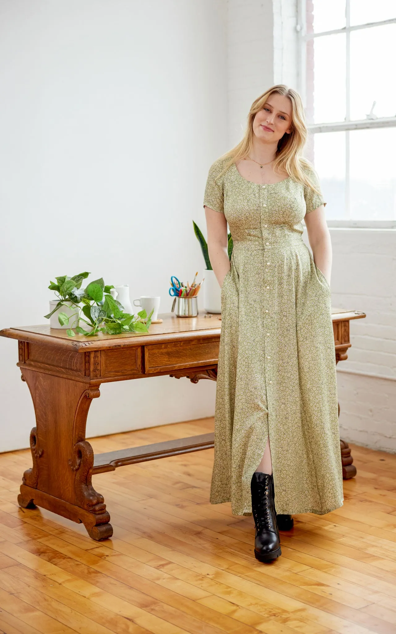 Hampden Dress PDF pattern