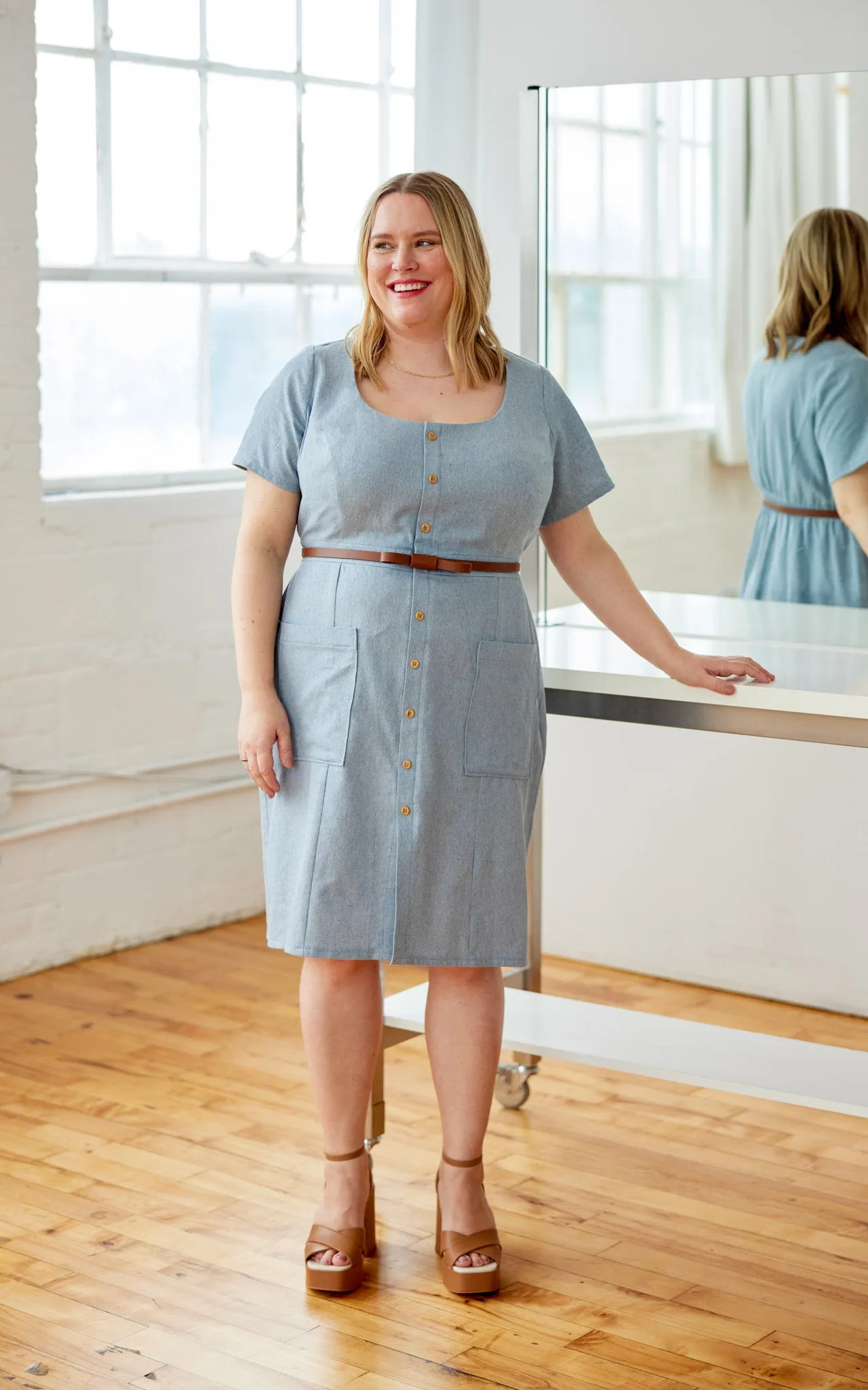 Hampden Dress PDF pattern
