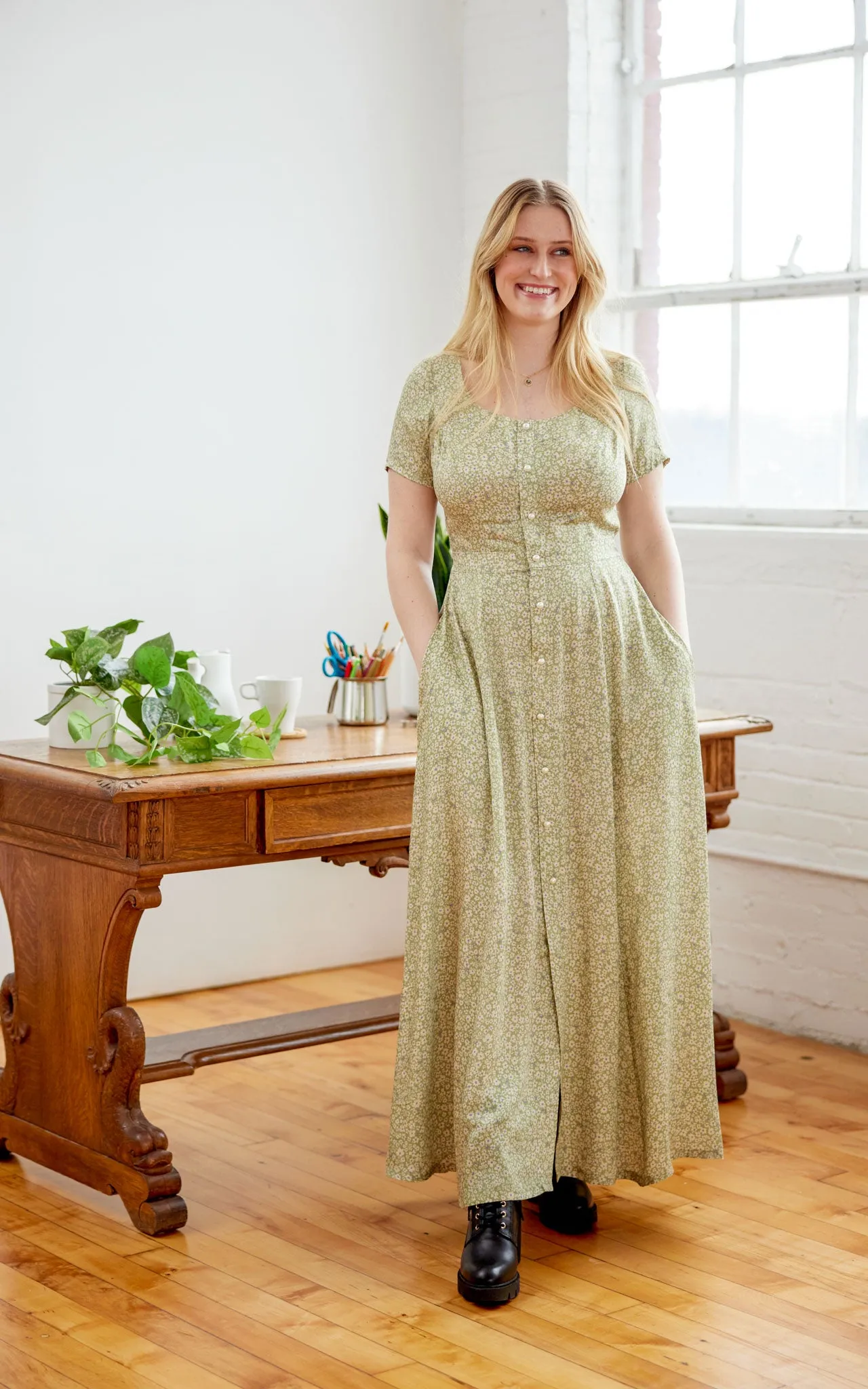 Hampden Dress PDF pattern