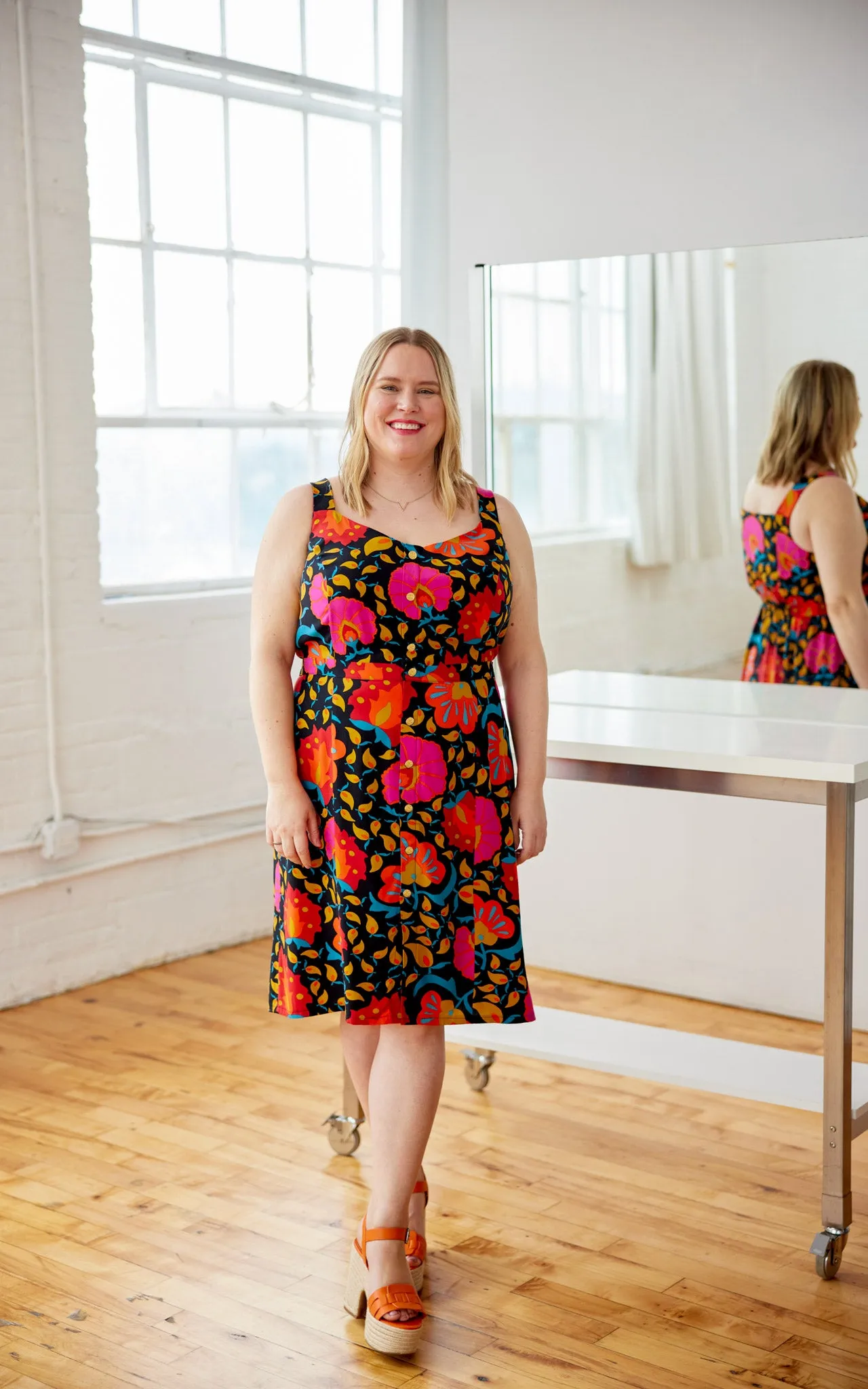 Hampden Dress PDF pattern
