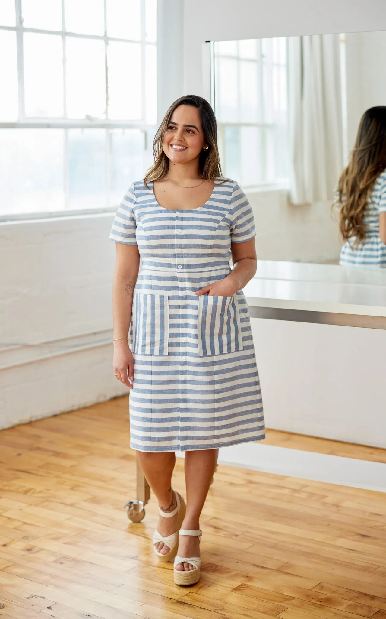 Hampden Dress PDF pattern