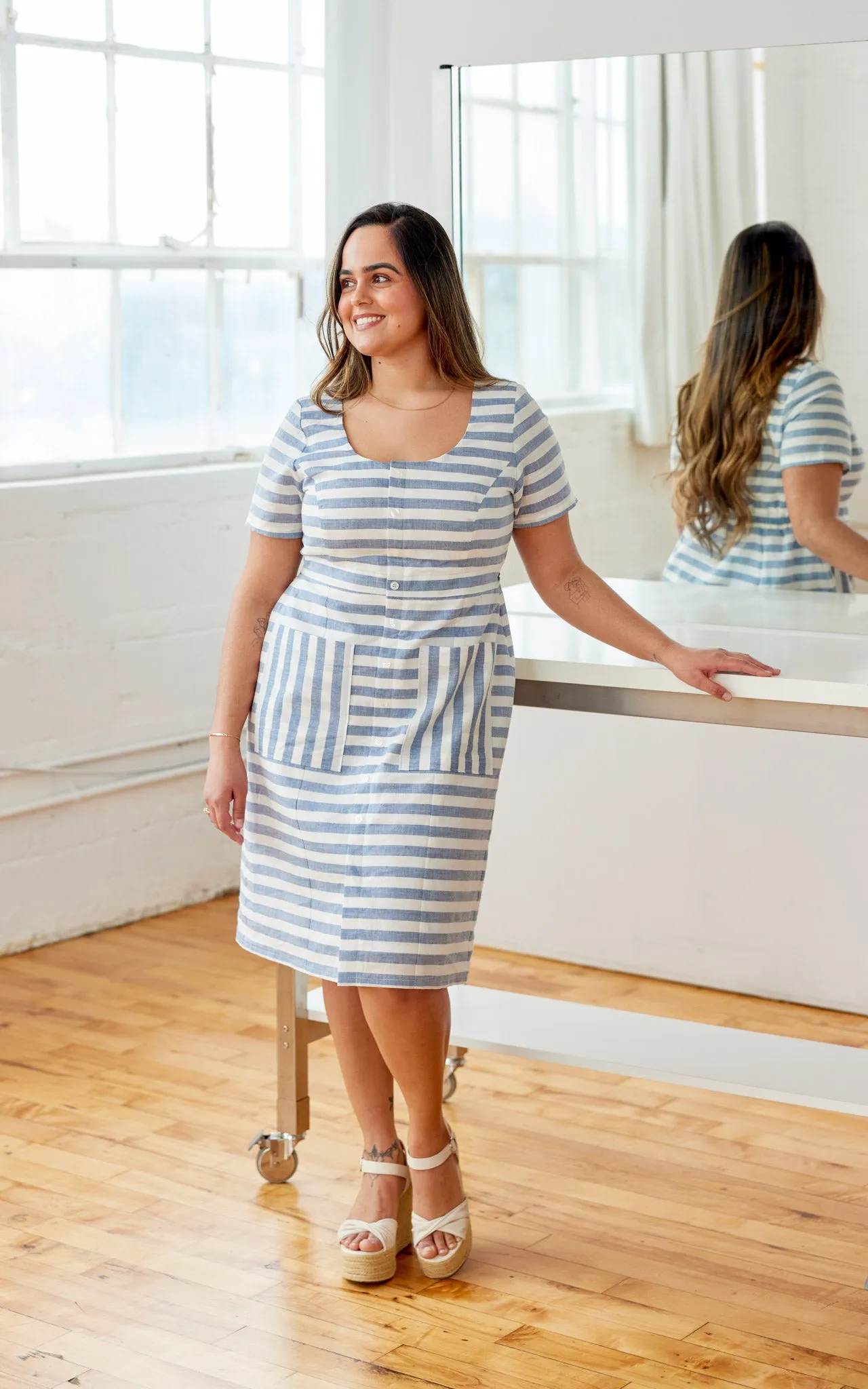 Hampden Dress PDF pattern