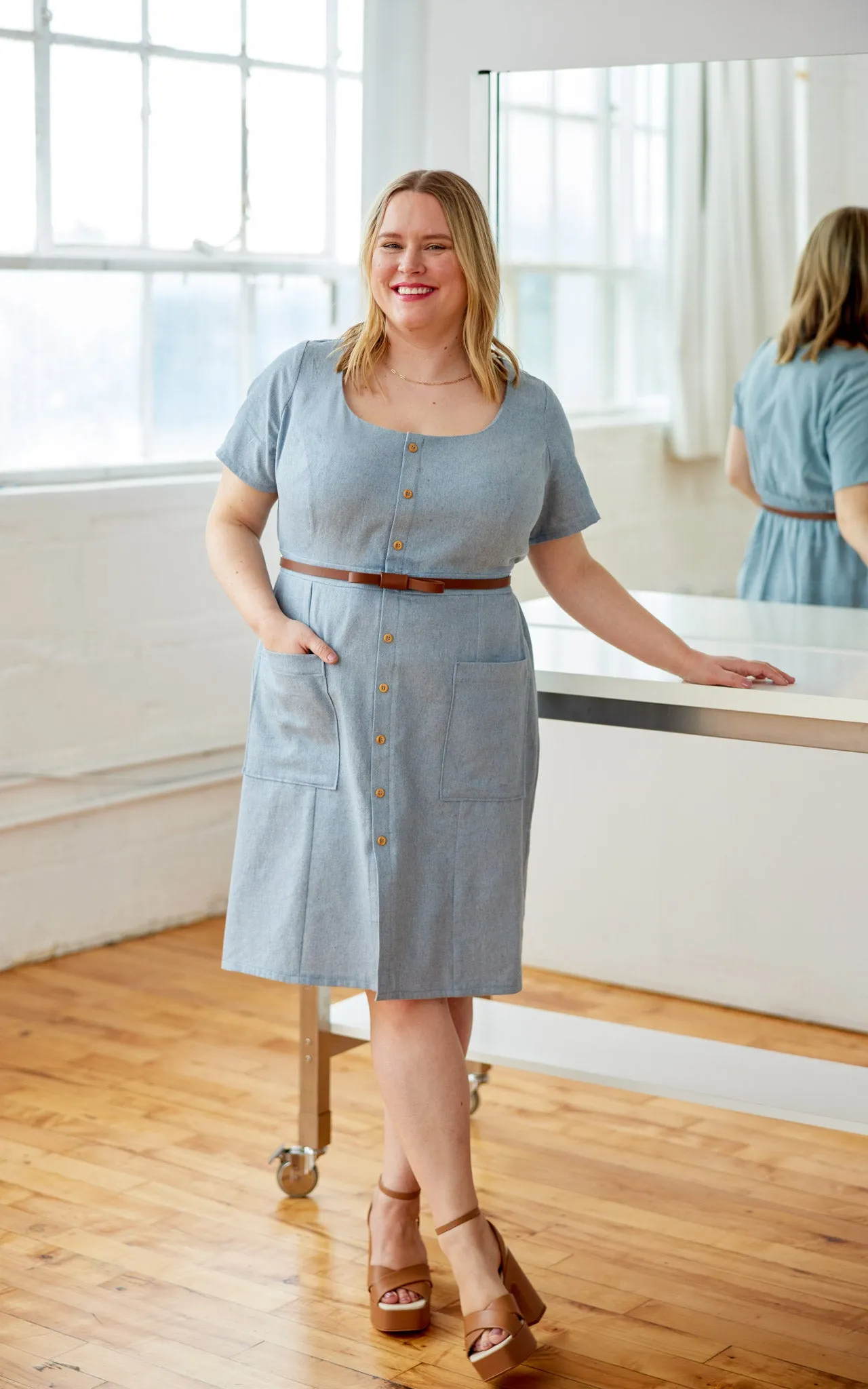 Hampden Dress PDF pattern