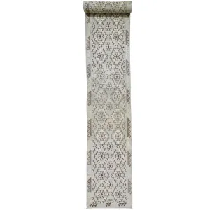 Hand-Woven Flatweave Afghan Kilim Extra Long Runner 100% Wool Rug (Size 2.8 X 32.8) Cwral-7098