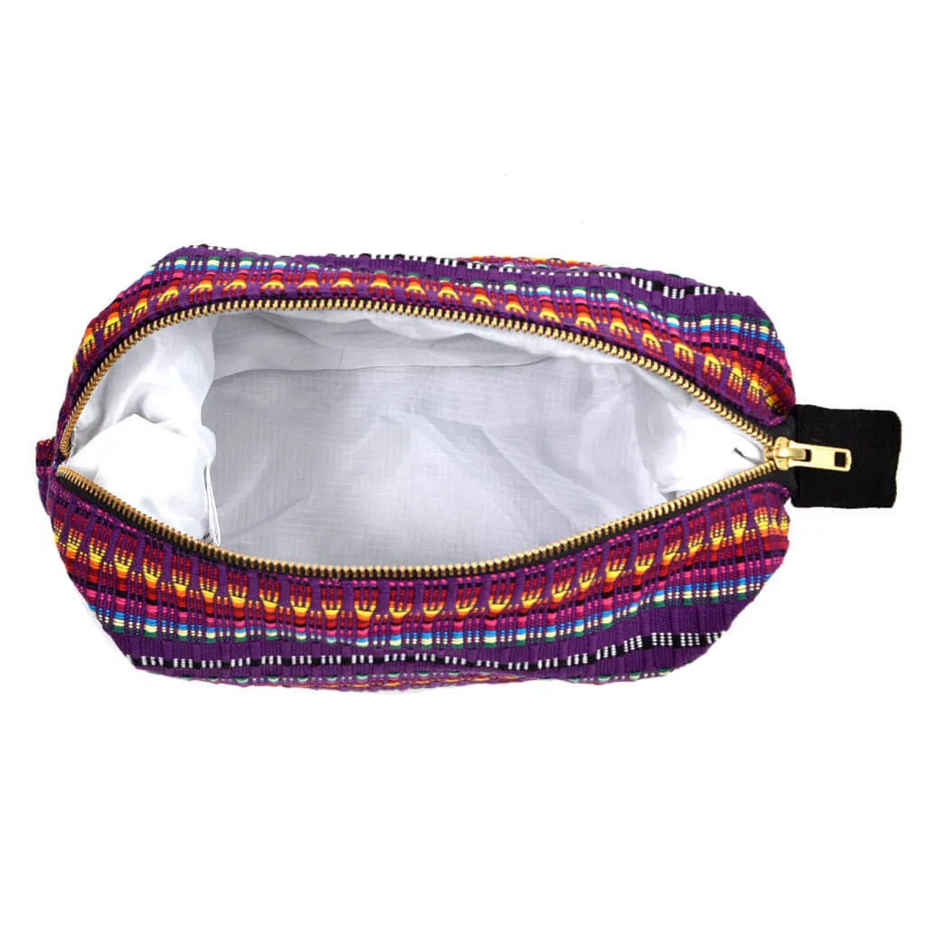 Hand Woven Toiletry Bag | Panelito Plum