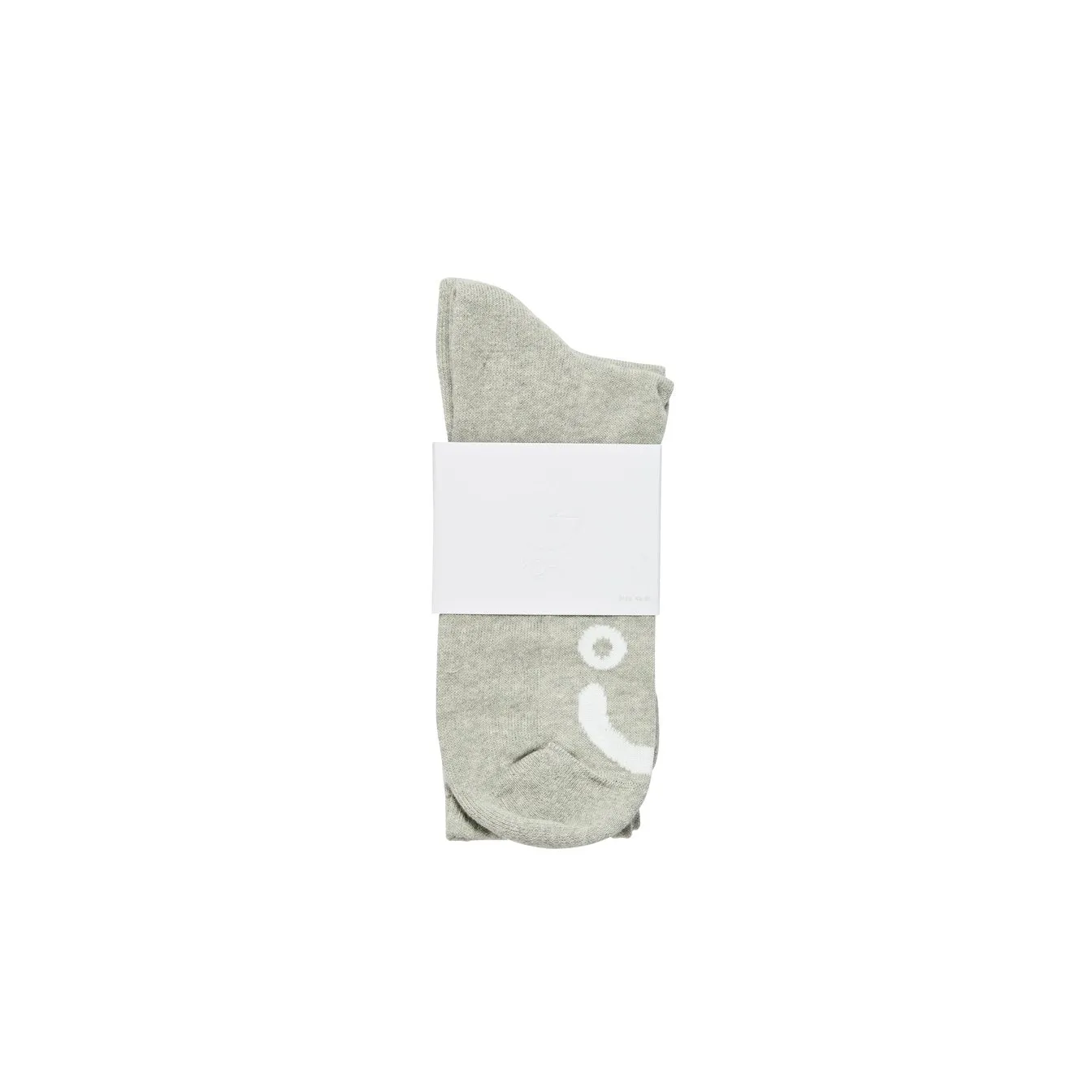 Happy Sad Socks (Heather Grey)