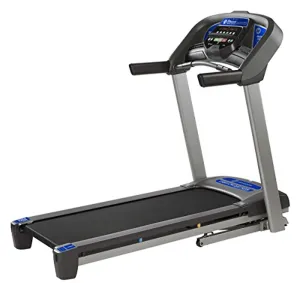Horizon Fitness T101 Foldable Treadmill for Running and Walking with Bluetooth Connectivity, Incline, 300  lbs Weight Capacity, Running Machine for Home Exercise