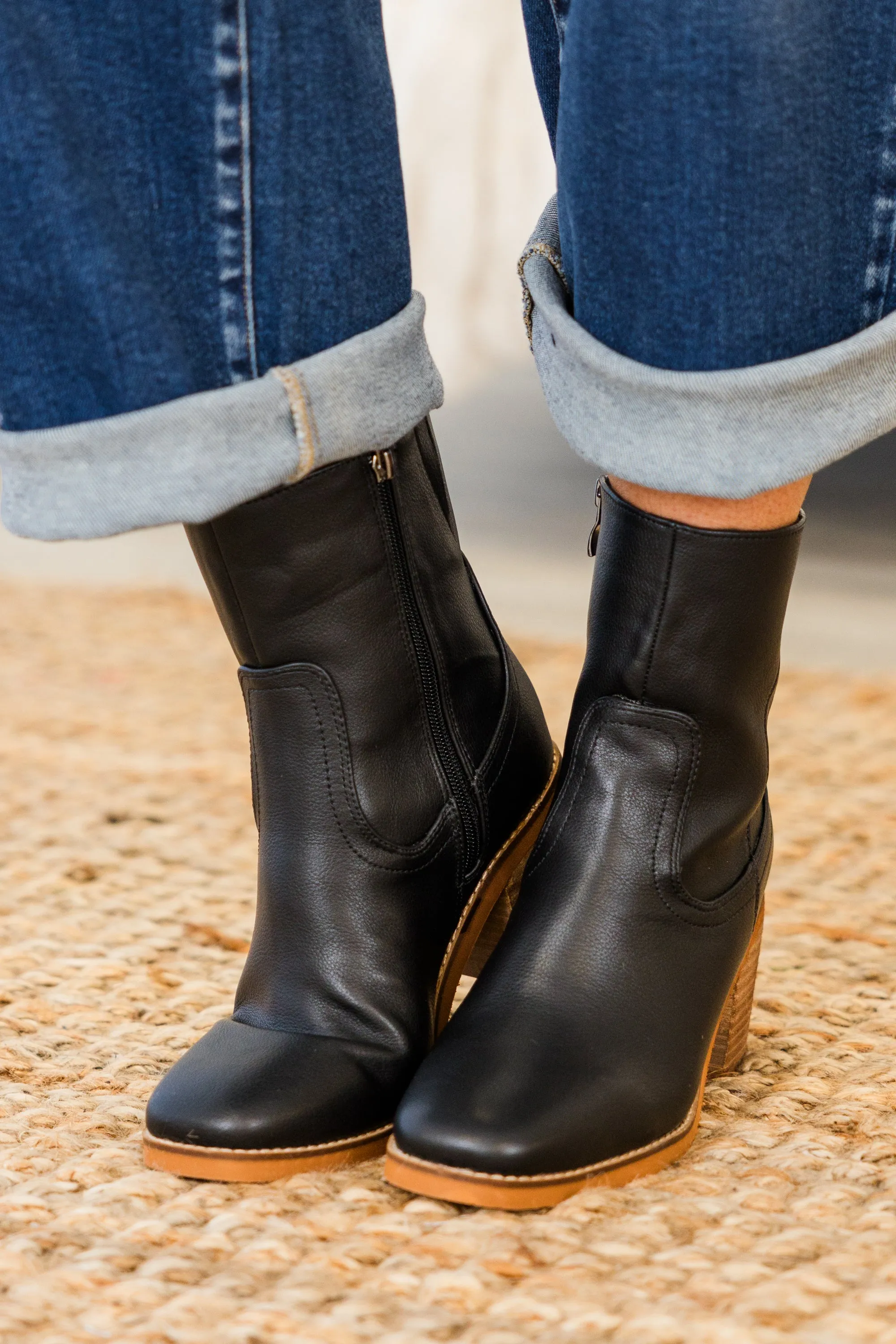 How Can It Be Booties, Black