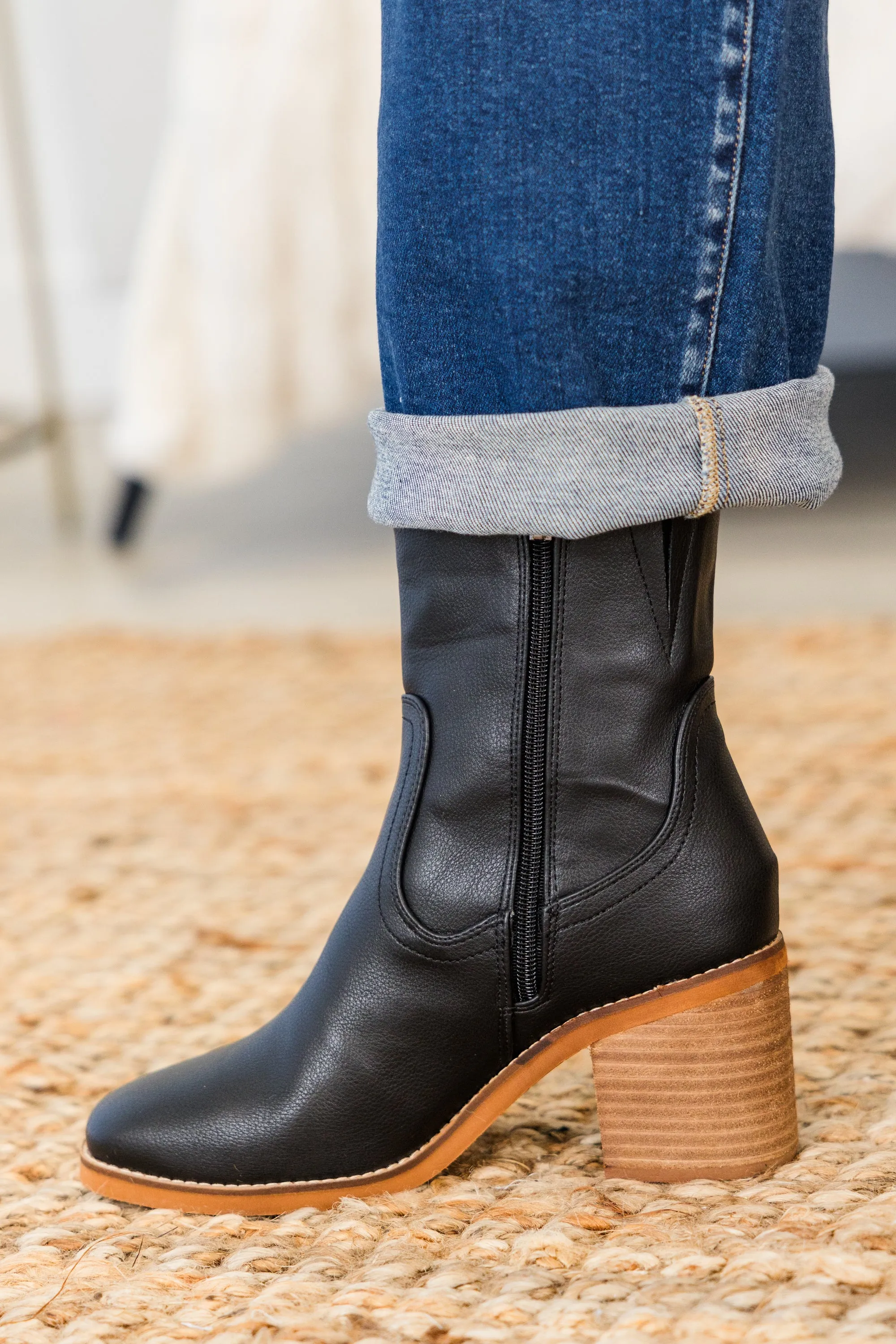 How Can It Be Booties, Black