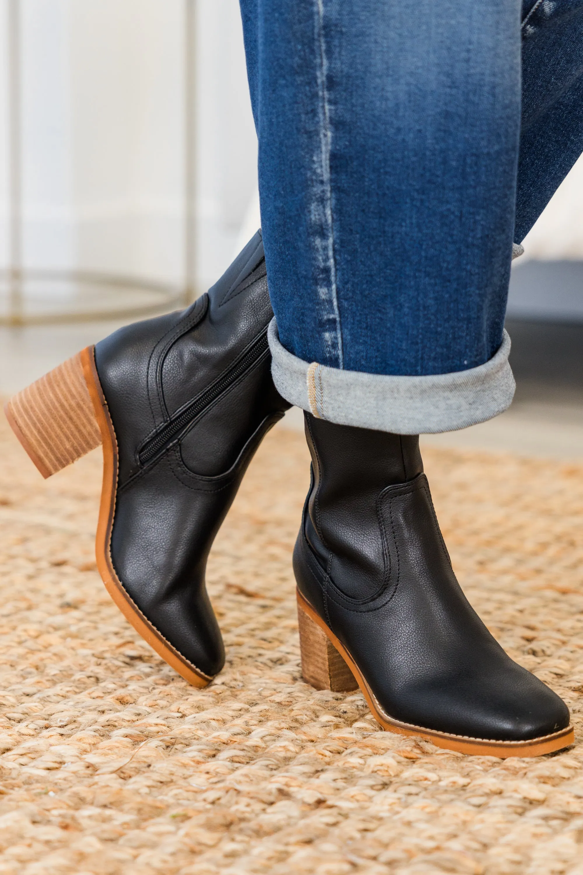 How Can It Be Booties, Black