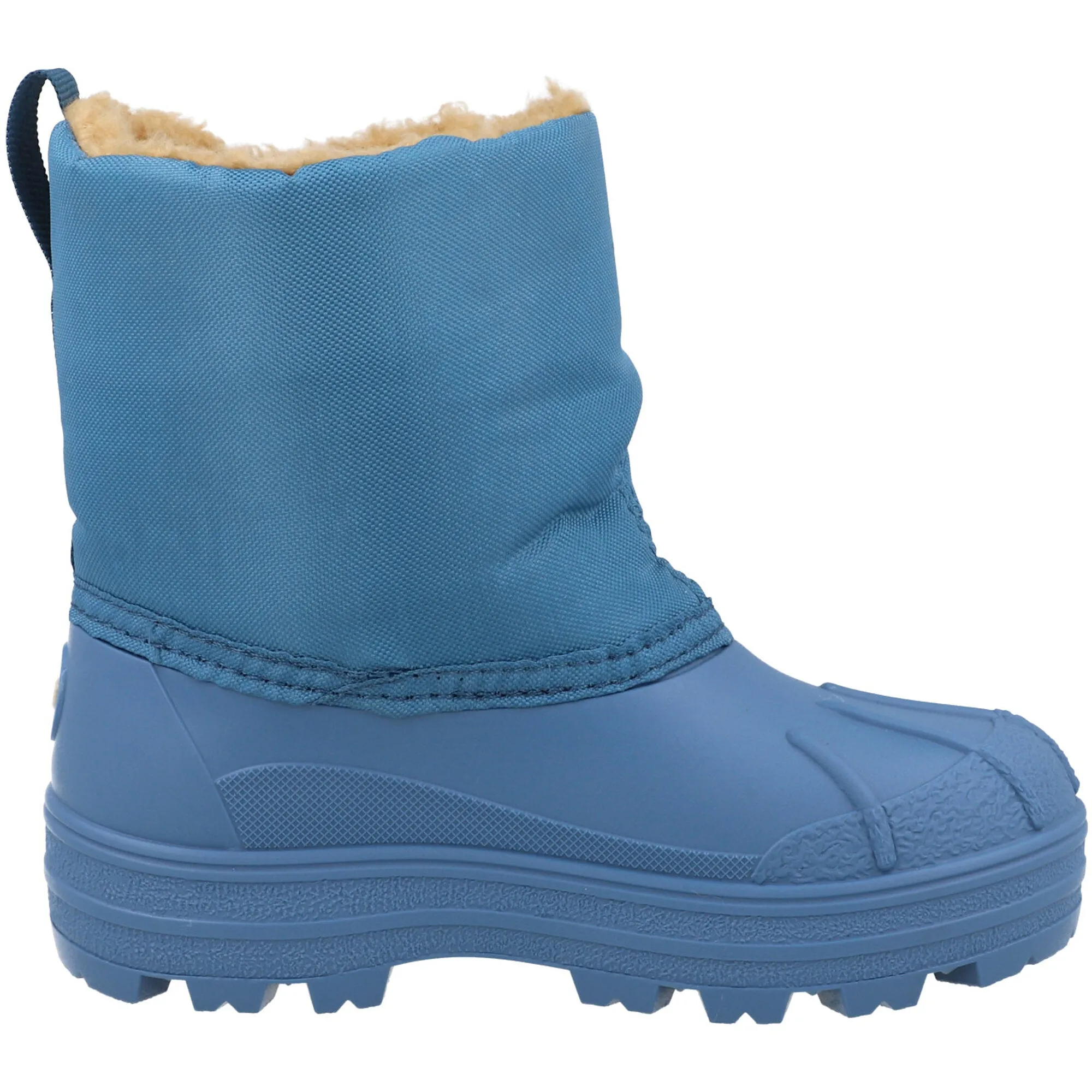 Igor Neu Blue Faux Fur Lined Snow Boots