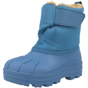Igor Neu Blue Faux Fur Lined Snow Boots