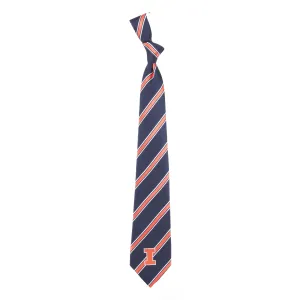 Illinois Fighting Illini Tie Woven Poly 1