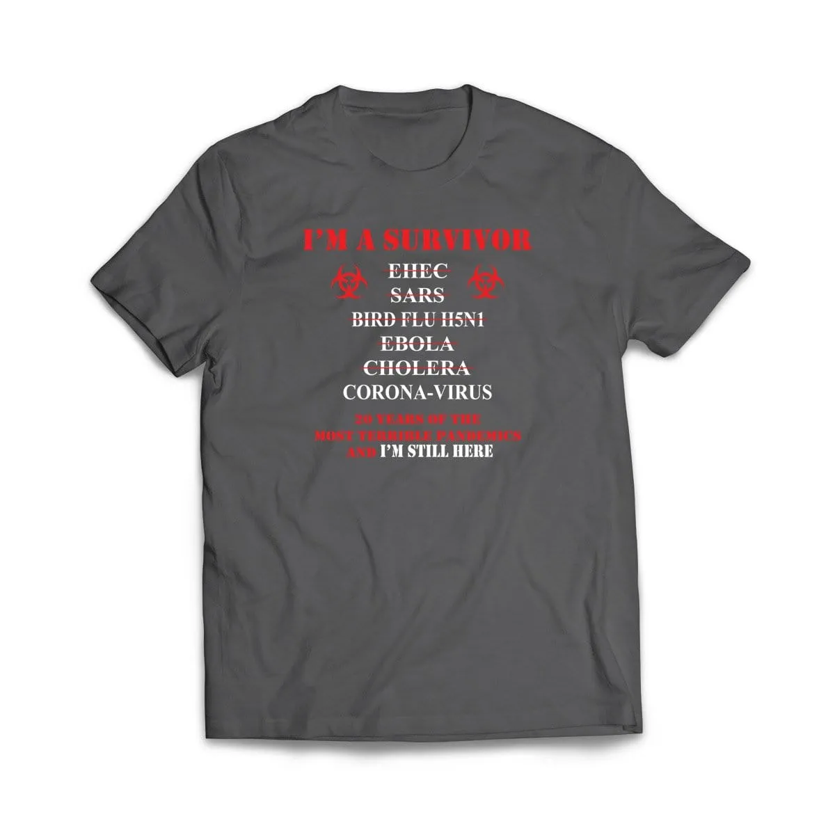 I'm a Survivor Virus List T-Shirt
