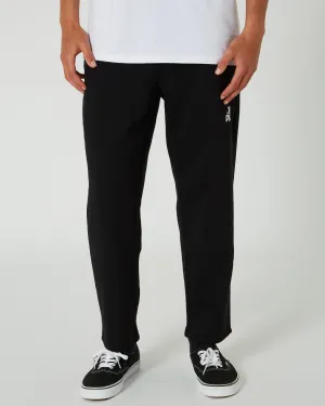 Jetpilot Straight Mens Trackpant - Black