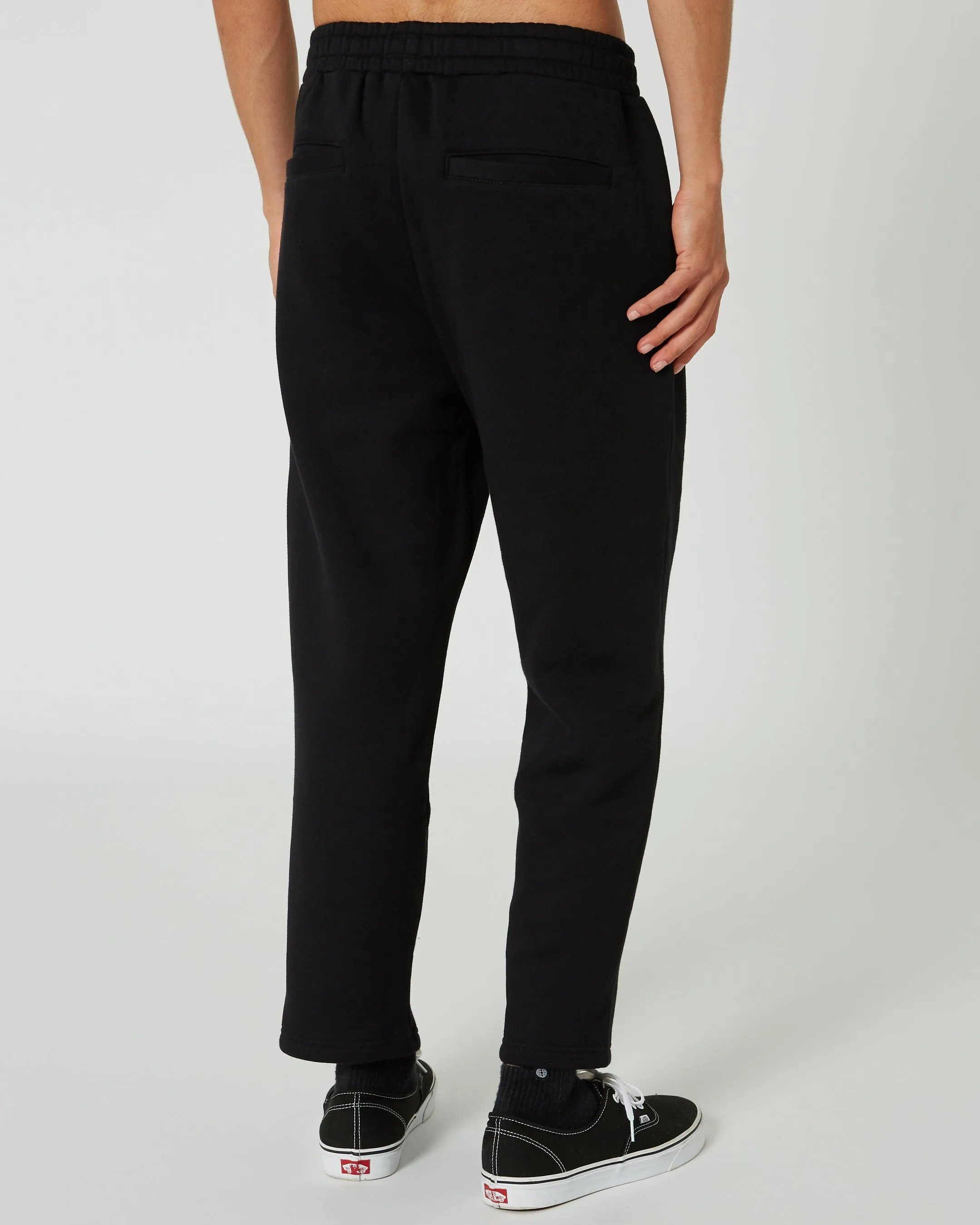 Jetpilot Straight Mens Trackpant - Black