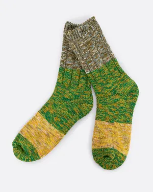 Kapital 56 Yarns Green Van Gogh Socks