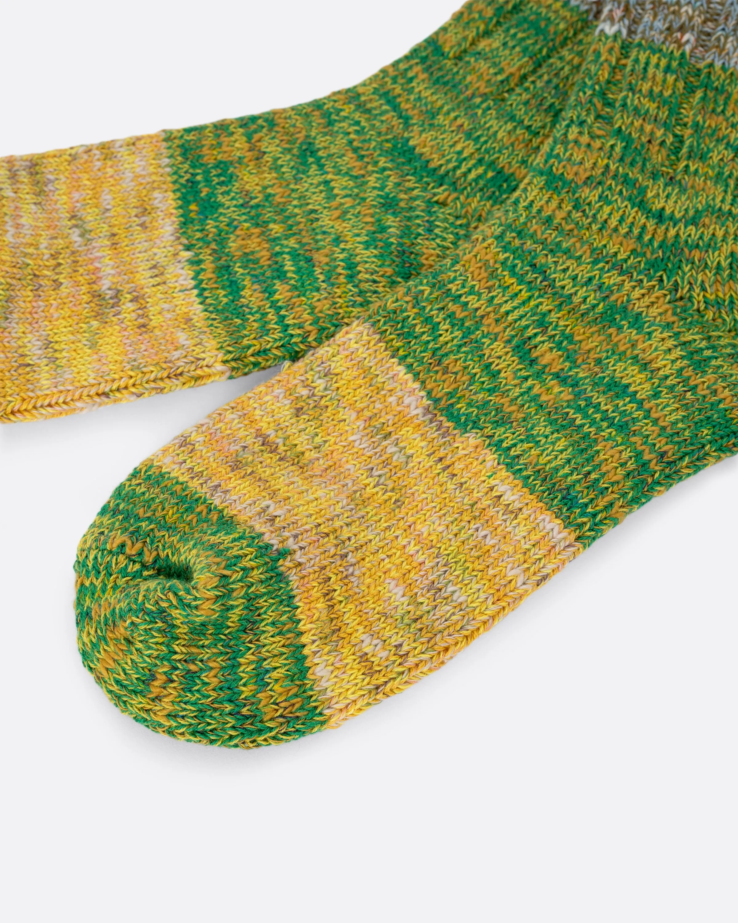 Kapital 56 Yarns Green Van Gogh Socks