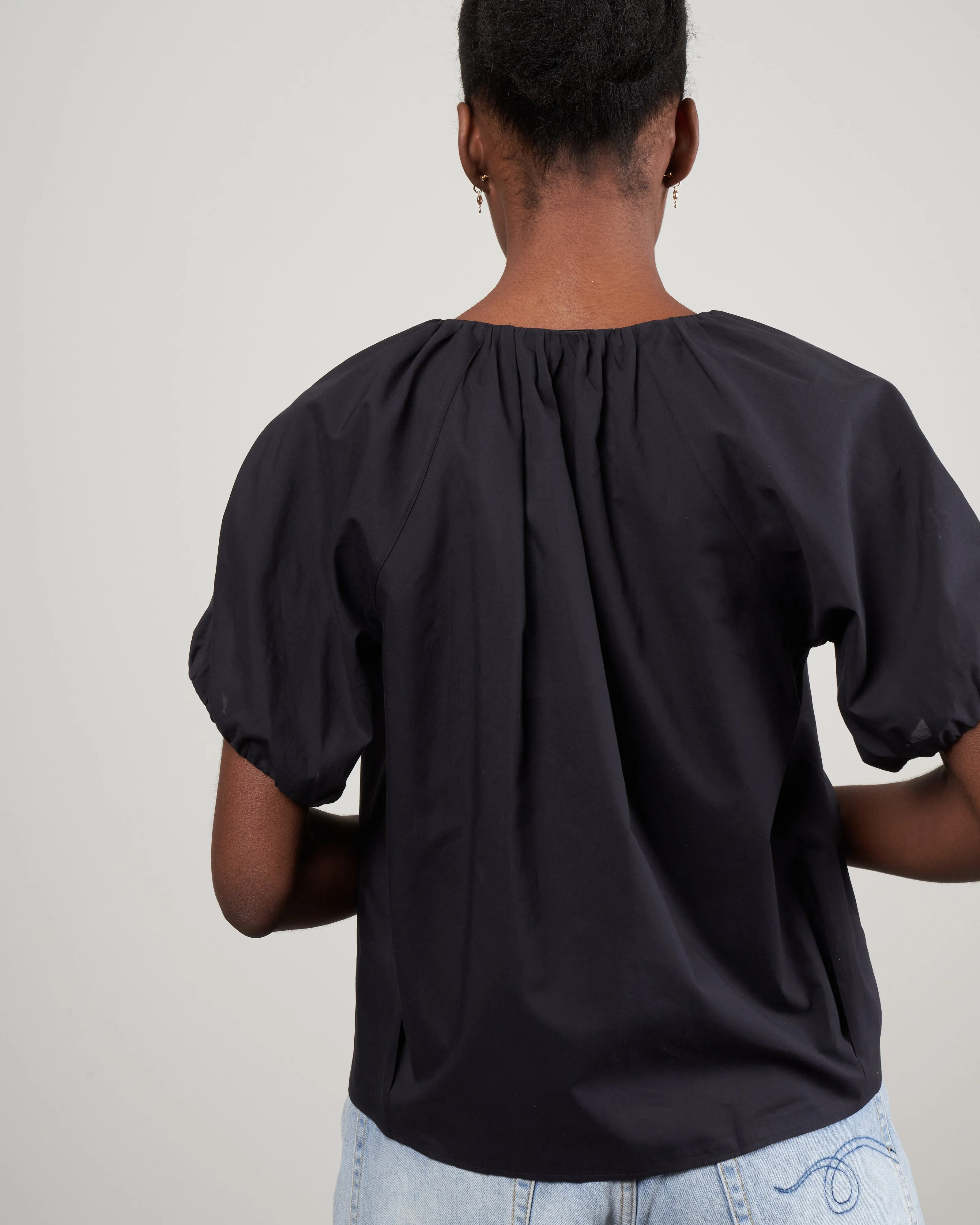 kenmare shirt - black mussola