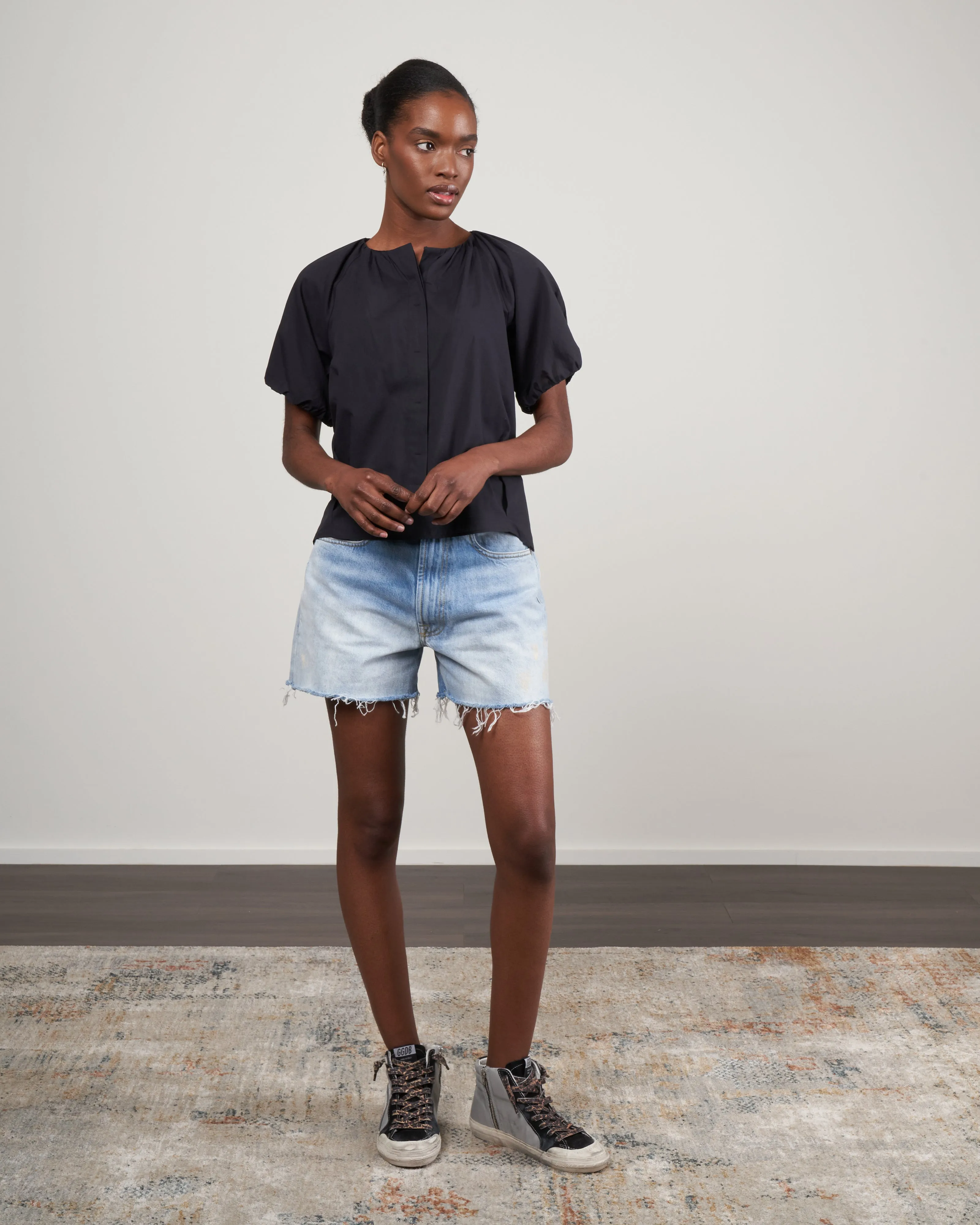 kenmare shirt - black mussola