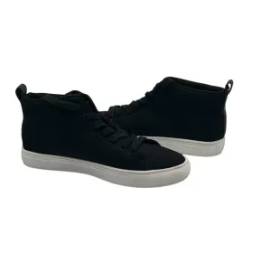 Kenneth Cole REACTION Black Lace Up Mid Top Sneakers Size 7 Men's