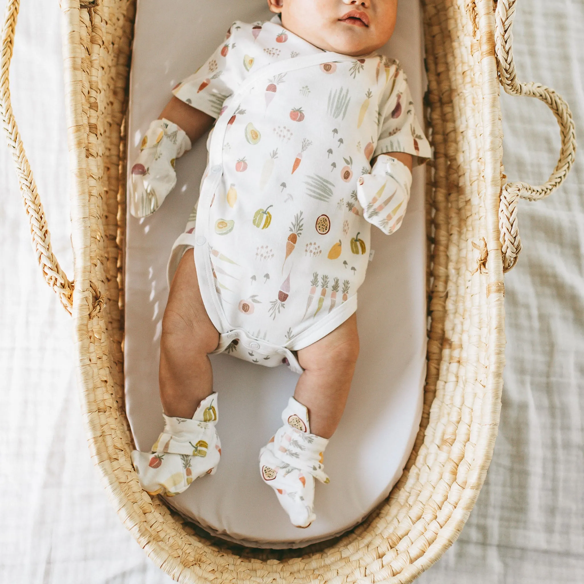 Kimono   Mitts Booties Set