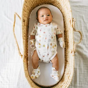 Kimono   Mitts Booties Set