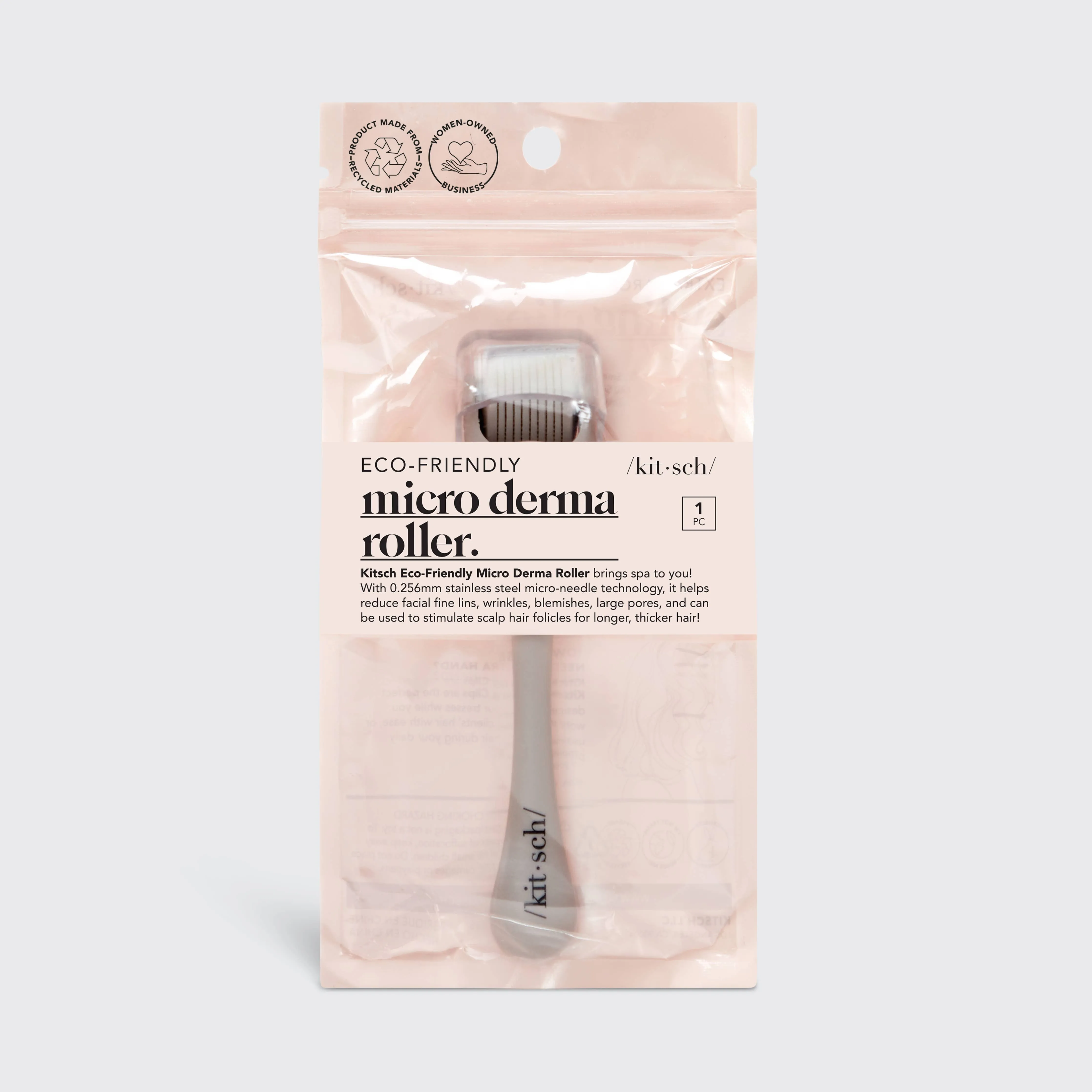 Kitsch Micro Derma Roller - Warm Gray