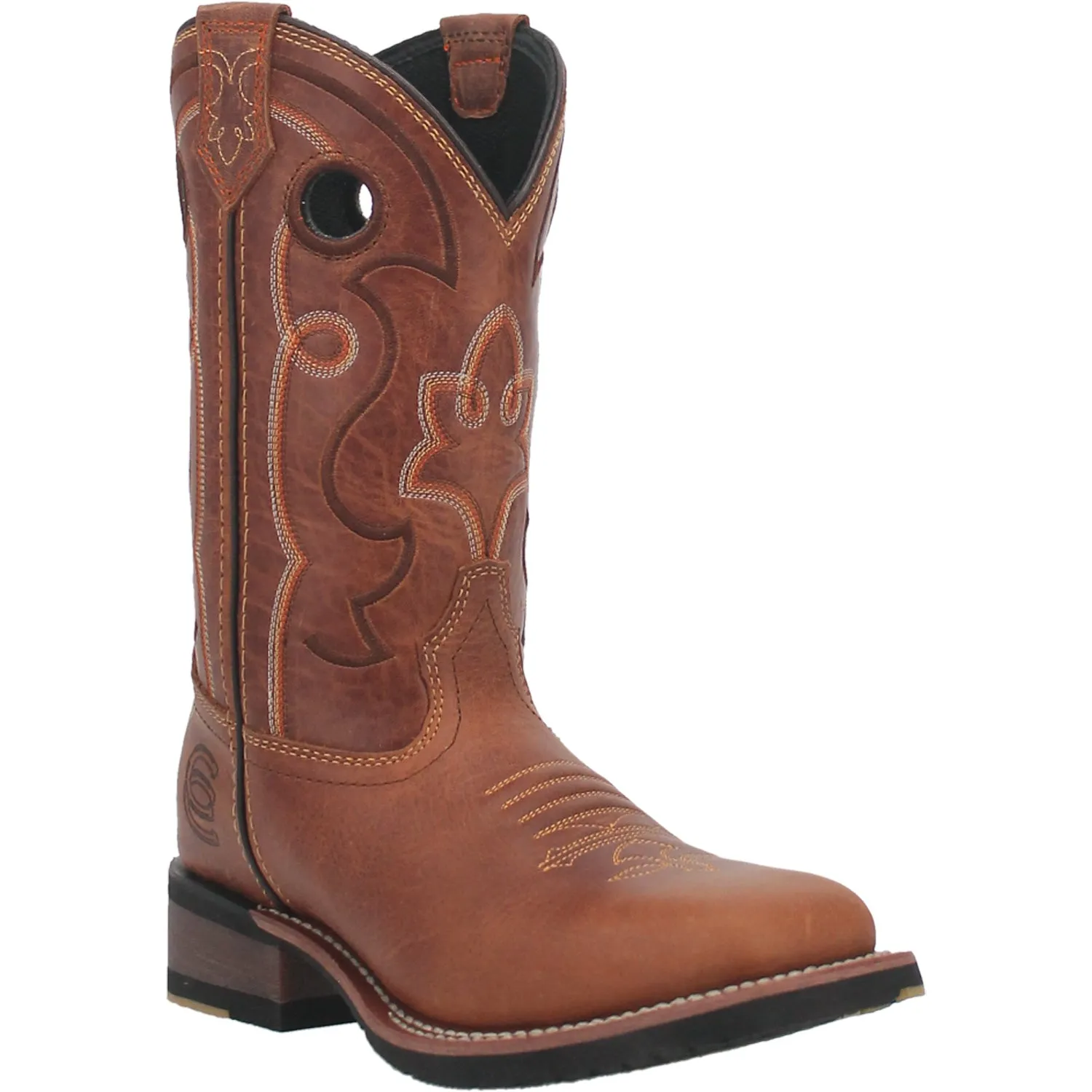 Ladies Dan Post Cowboy Certified All Over Brown Jesse Boot