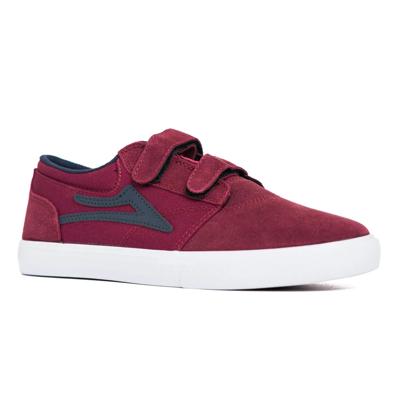 Lakai Griffin Kids - Burgundy/Navy Suede