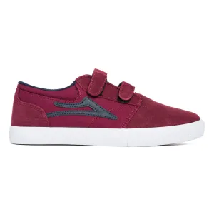 Lakai Griffin Kids - Burgundy/Navy Suede