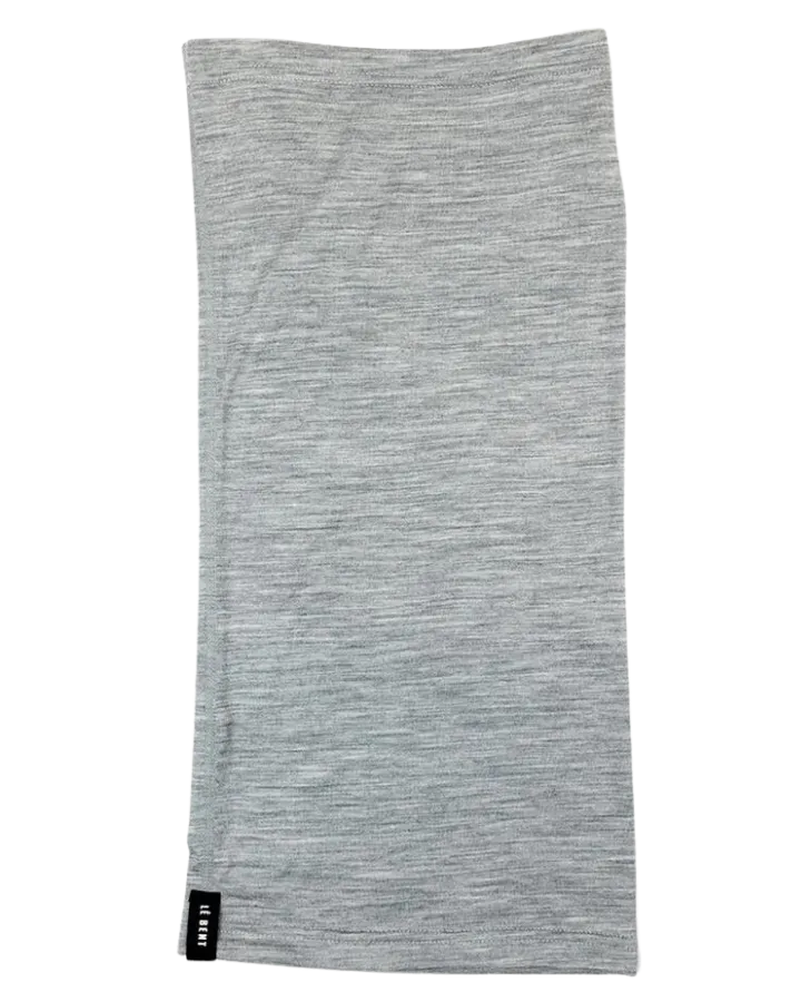 Le Bent Ultralight Neck Gaiter - Heather Grey