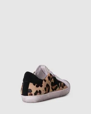 League Sneaker in Leopard