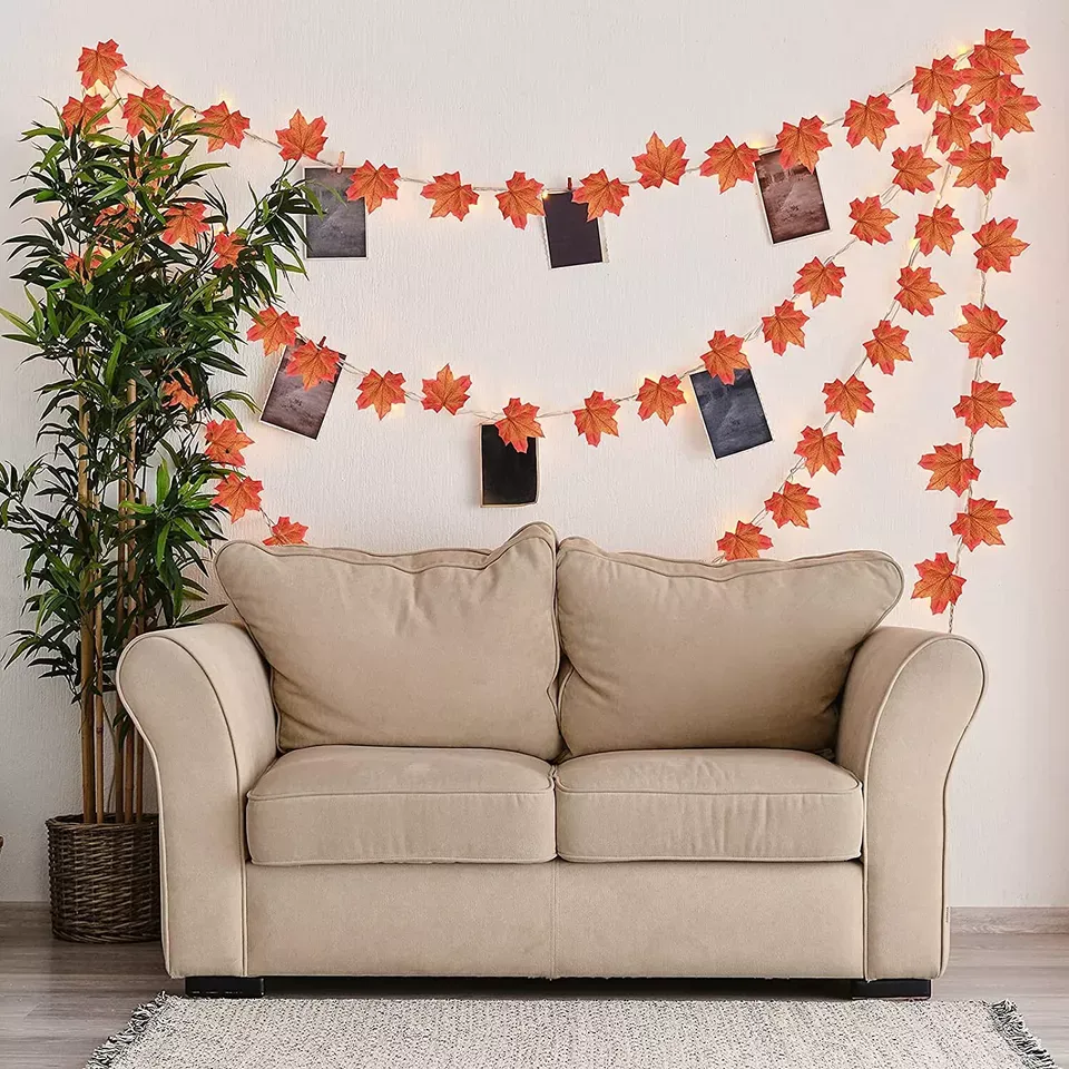 LED Lights Maple Leaves 3M/6M