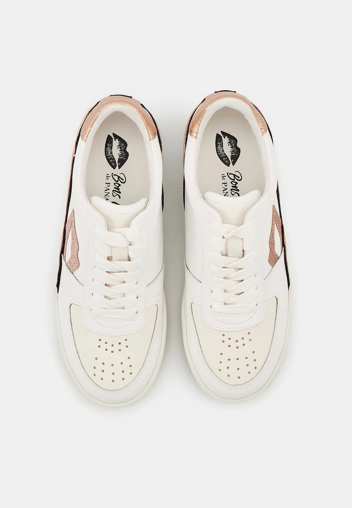 Loulou-Blanc Rose Gold Suede