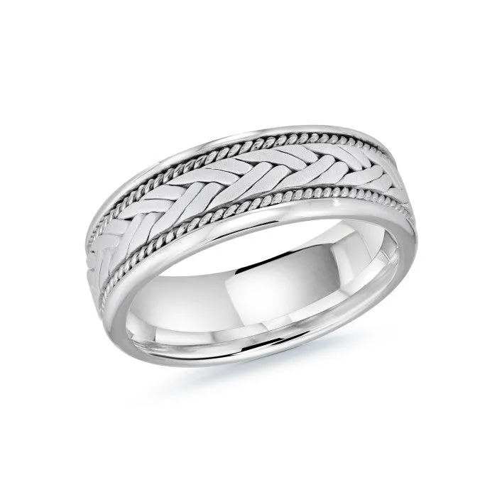 Mardini 14K Gold Woven Mens Band