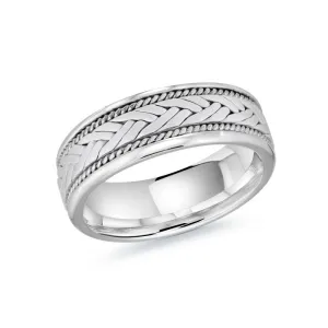 Mardini 14K Gold Woven Mens Band