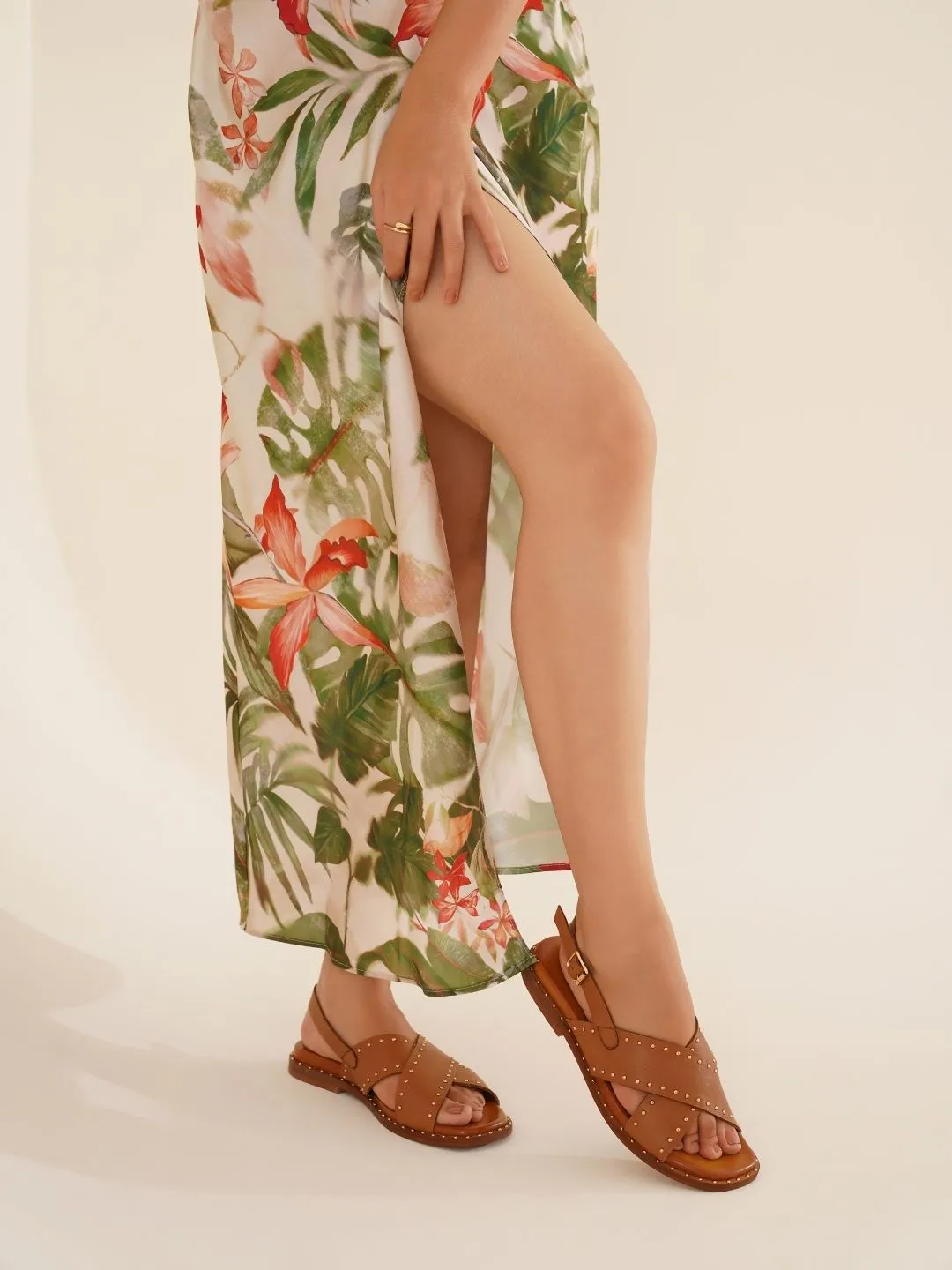 Marieta Leather Sandals