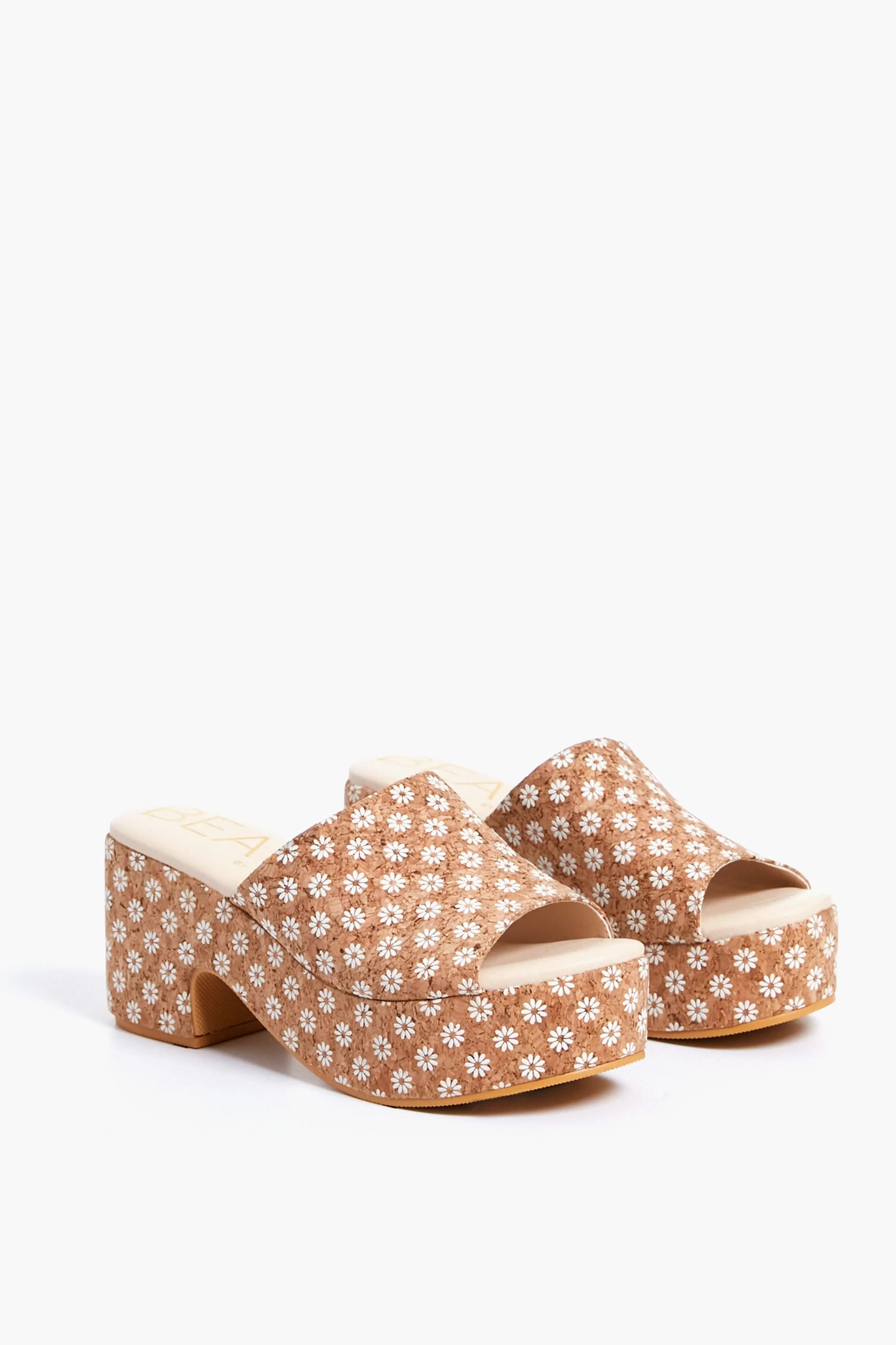 Matisse Cork Daisy Terry Heel