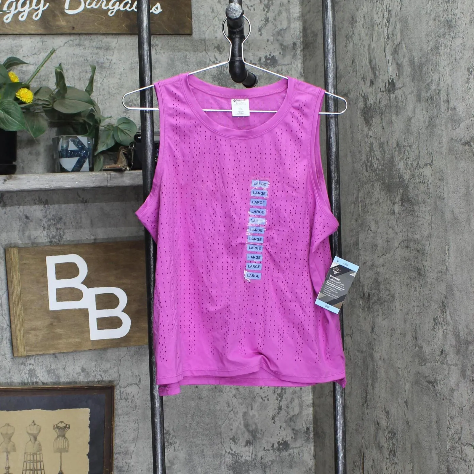 Member´s Mark Women's Everyday Perforated Tank Top T21-0034