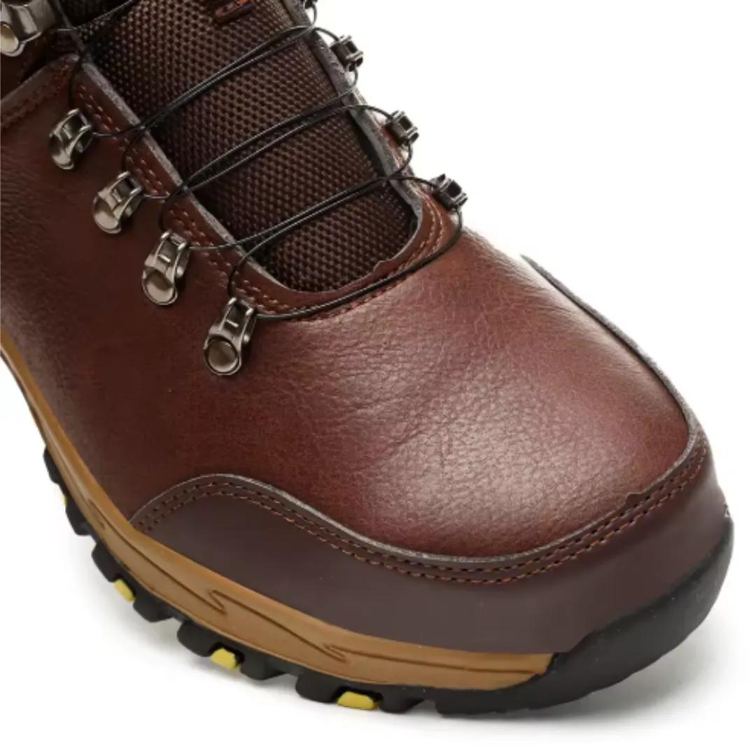 Men's Durable Non-Slip Protective Leather Safety Boots