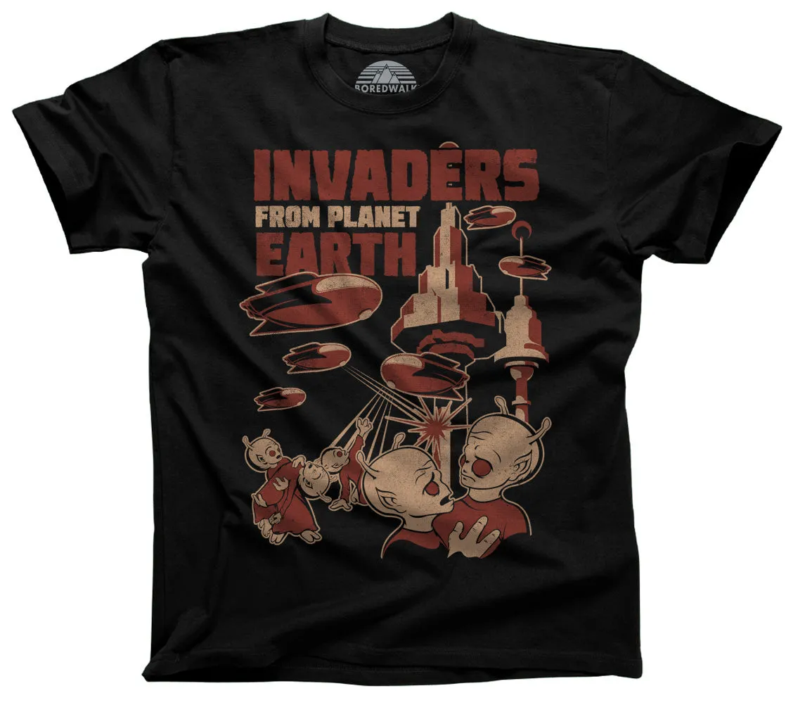 Men's Invaders From Earth T-Shirt - By Ex-Boyfriend