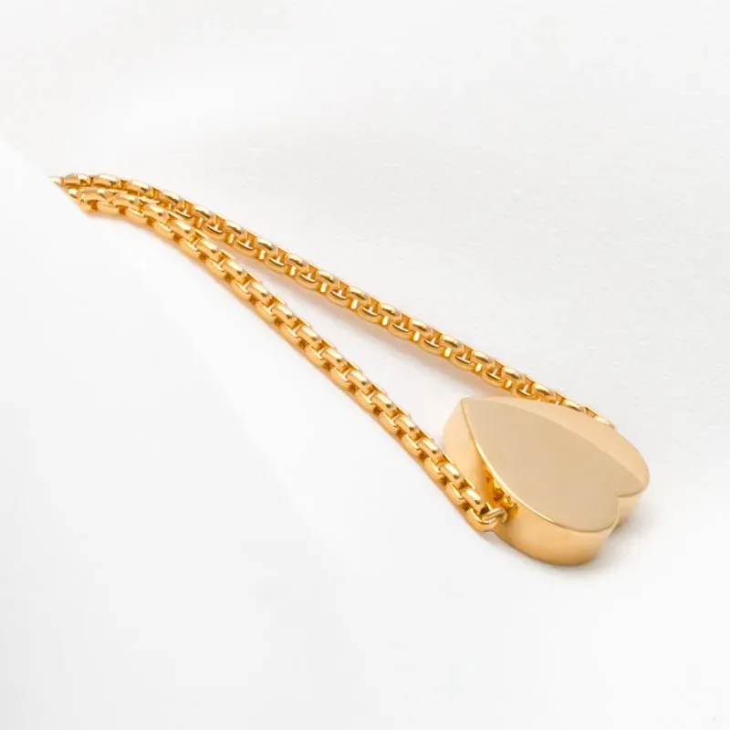 Michael Kors Chic Clear Crystals Gold-toned Adjustable Bracelet