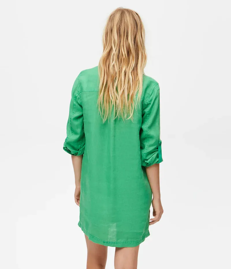 Michael Stars - Eleanor Linen Shirt Dress