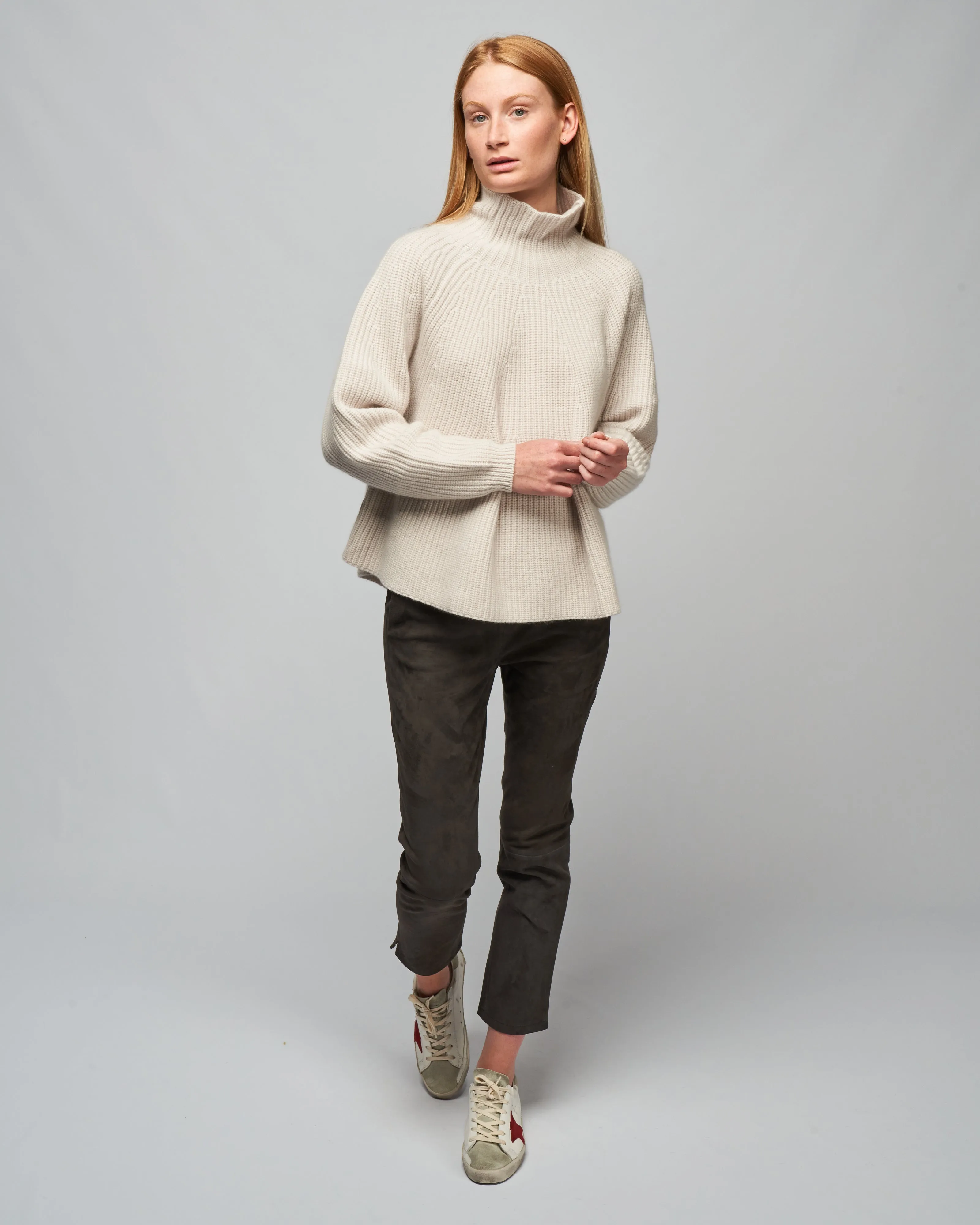 mockneck sweater - alabatre